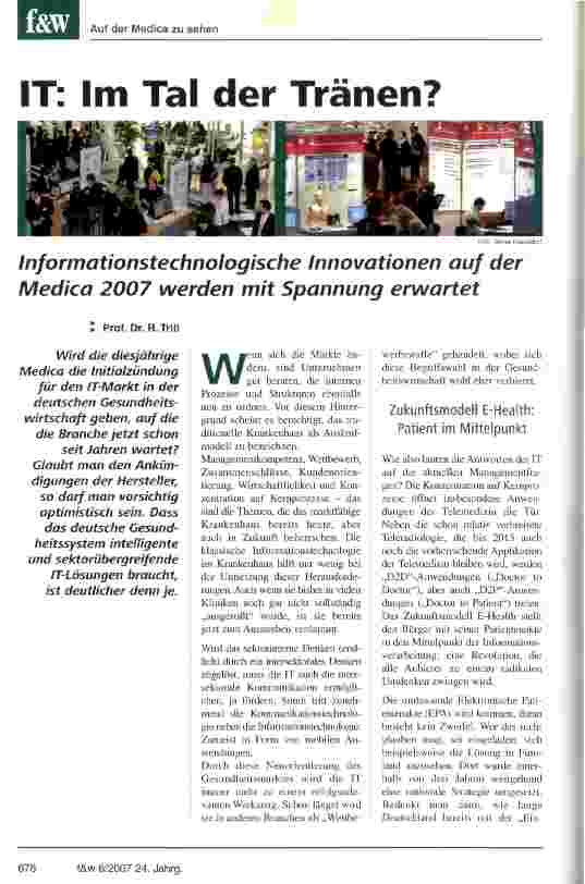 Vorschauseite 1: IT: Im Tal der Tränen?