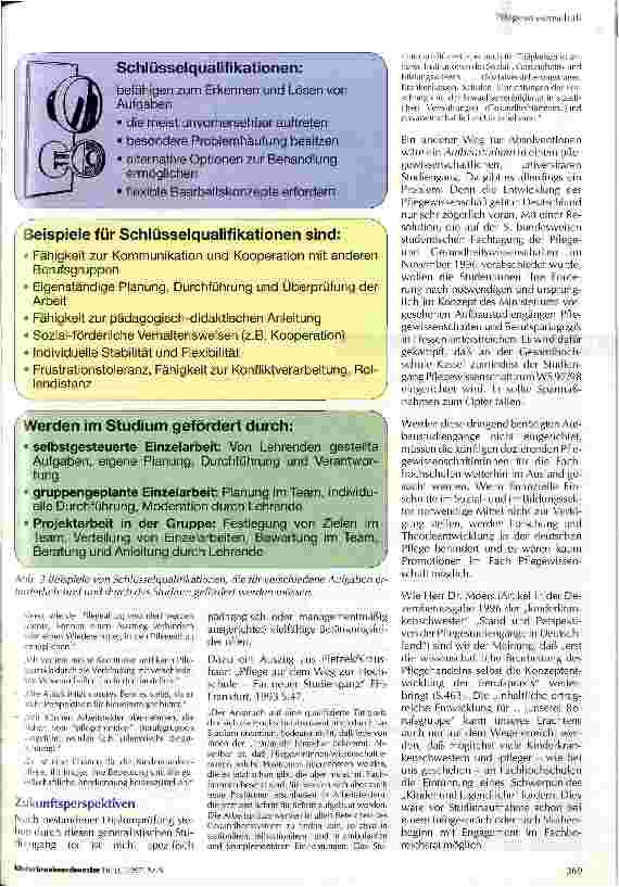 Vorschauseite 4: Erfahrungen mit dem Studium der Pflege in Frankfurt/Main