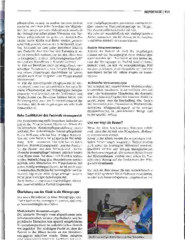 Vorschauseite 2: WG für Langzeitbeatmete