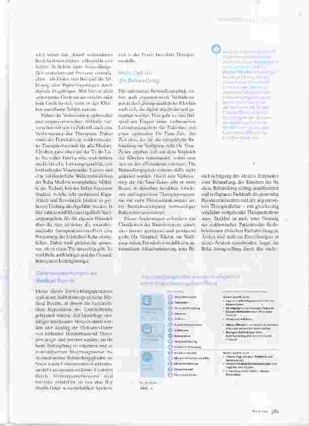 Vorschauseite 2: Digitalisierung in der Reha Näher am Patienten