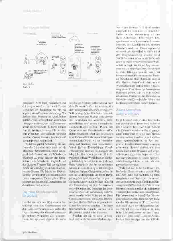 Vorschauseite 3: Digitalisierung in der Reha Näher am Patienten