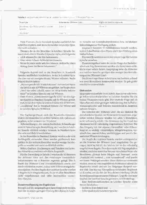 Vorschauseite 6: Patienteninformations-Broschüren in Leichter Sprache
