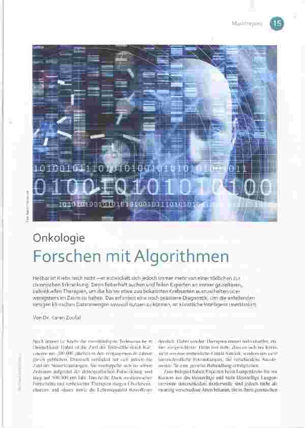 Vorschauseite 1: Forschen mit Algorithmen