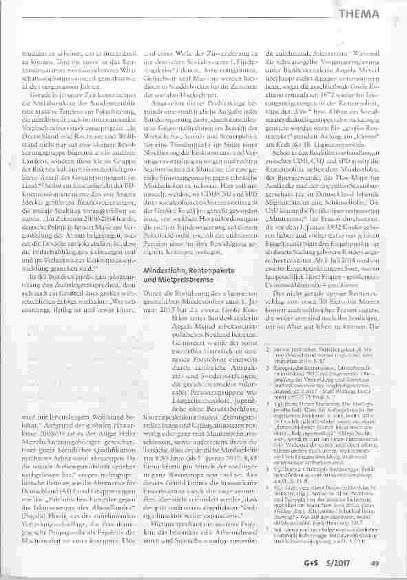 Vorschauseite 2: Die sozialpolitischen Herausforderungen der Zukunft