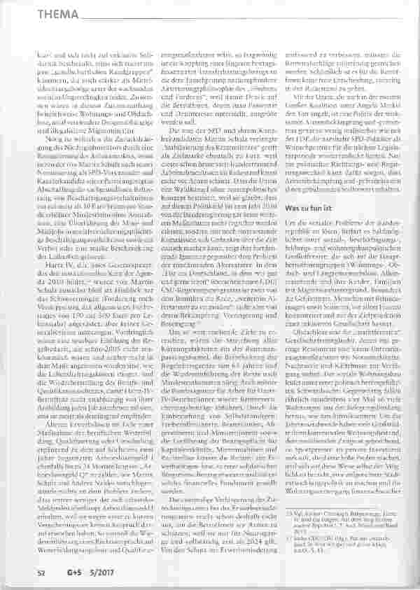 Vorschauseite 5: Die sozialpolitischen Herausforderungen der Zukunft