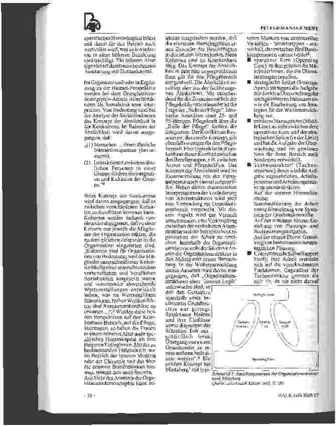 Vorschauseite 4: Altersstrukturen der Pflegekräfte im Krankenhaus 1987 - 1995 Teil 2