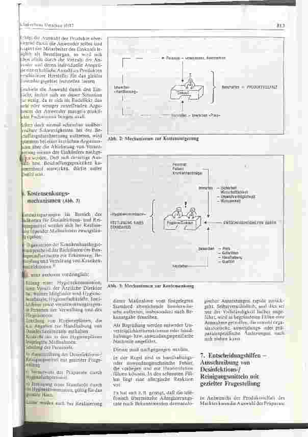 Vorschauseite 3: Desinfektions-/Reinigungsmittel-Sachkostenreduzierung durch Produktbegrenzung und Standardisierung zur effekt. Umsetzung von Hygieneplänen