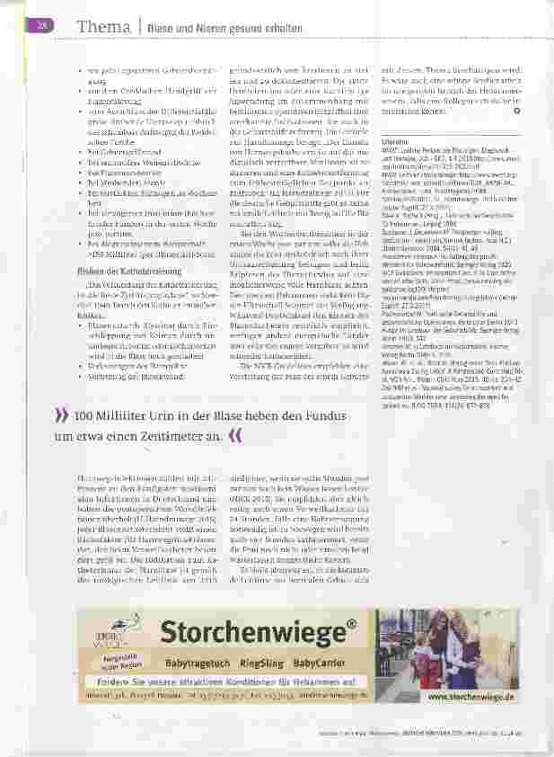 Vorschauseite 5: Volle Blase: Wehenbremse