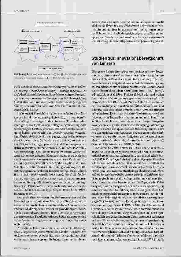 Vorschauseite 3: Faktoren schulischer Erneuerung Lehrkräfte und ihre Innovationsbereitschaft