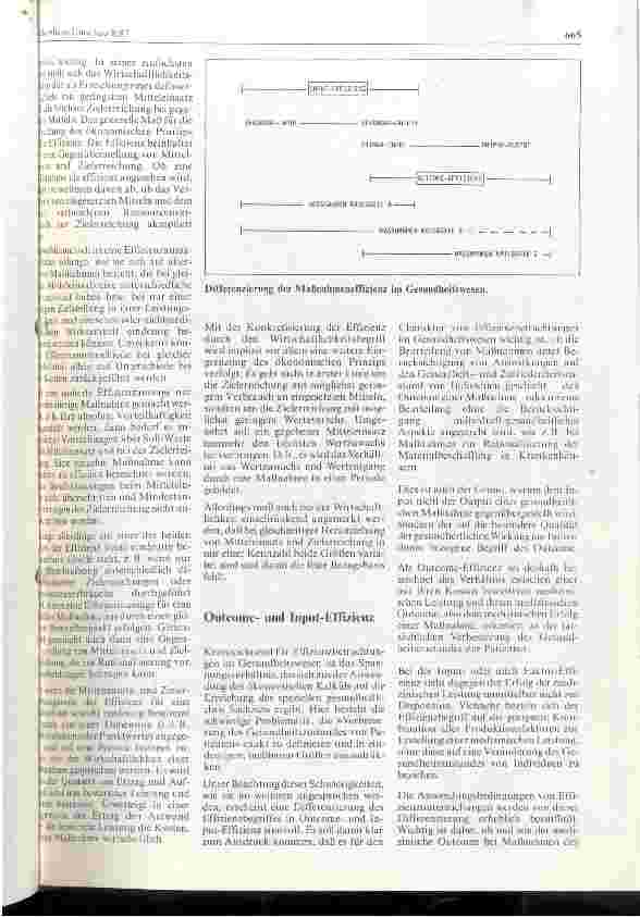 Vorschauseite 2: Der Effizienzbegriff im Gesundheitswesen