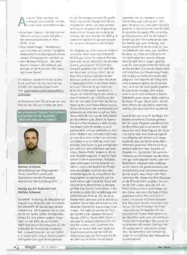 Vorschauseite 2: Verleihung des Pflegepreises
