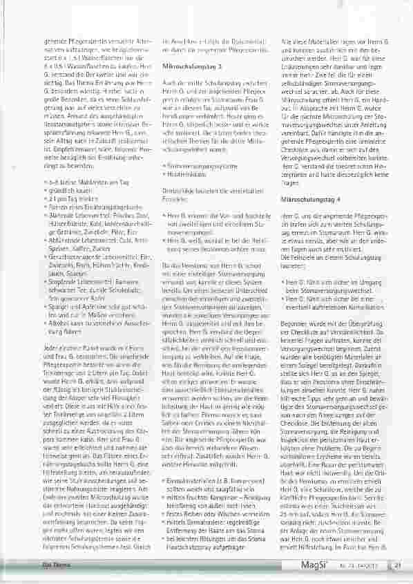 Vorschauseite 5: Verleihung des Pflegepreises