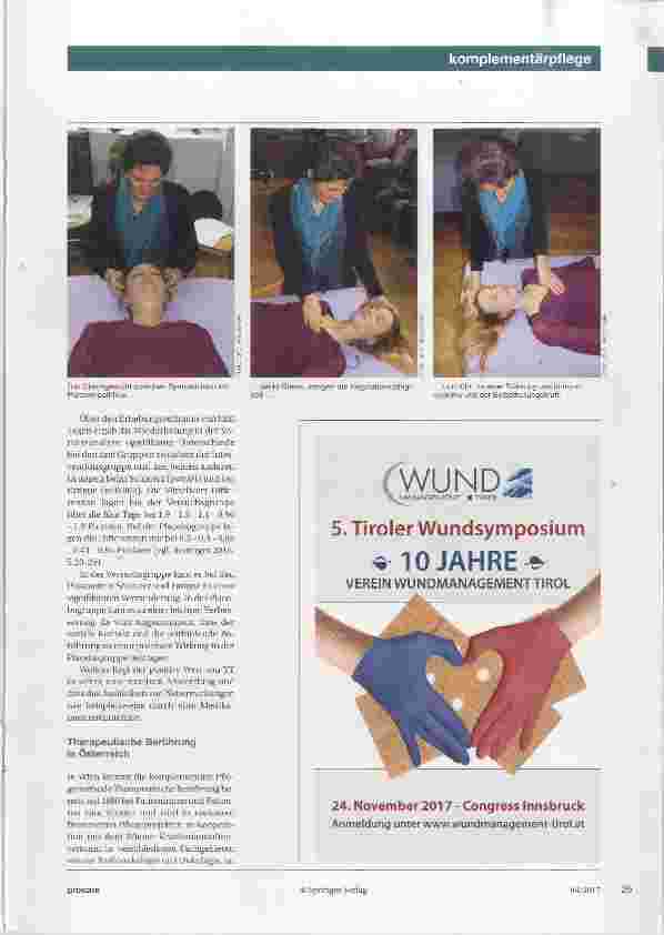 Vorschauseite 2: Therapeutische Berührung - Therapeutic Touch