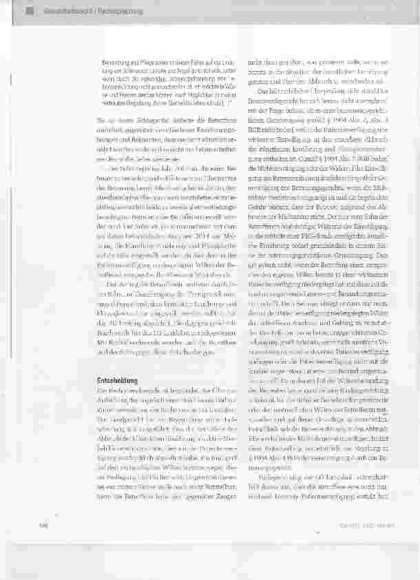 Vorschauseite 2: Anforderungen an eine Patientenverfügung