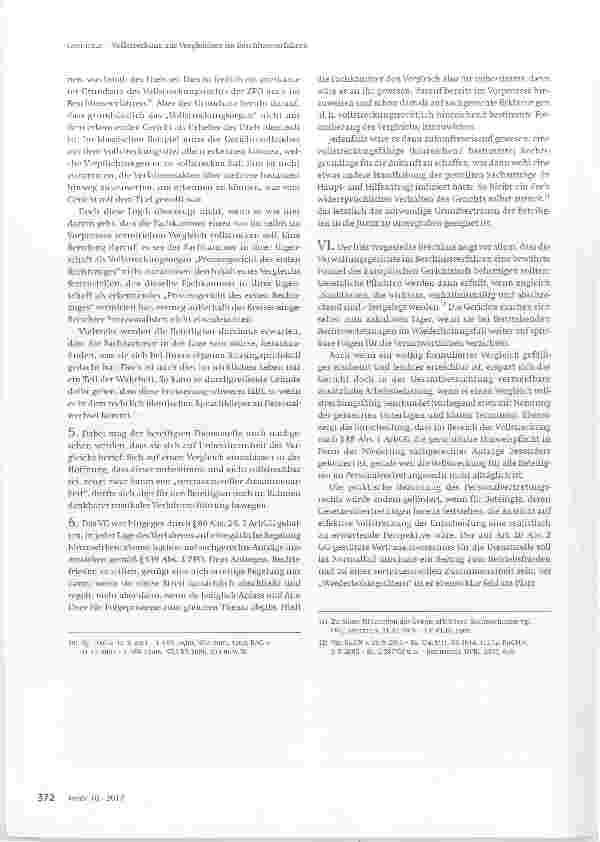 Vorschauseite 4: Vollstreckung aus Vergleichen im Beschlussverfahren