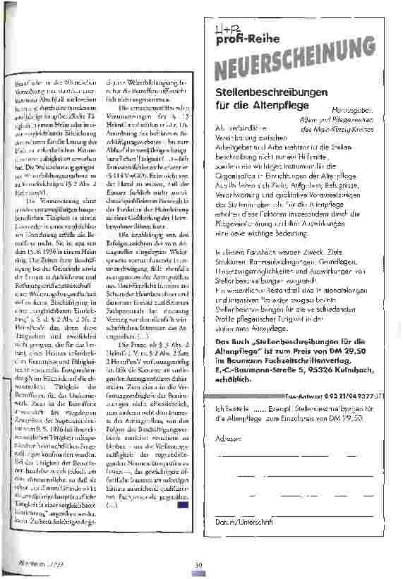 Vorschauseite 4: Das Urteil: Heimleiterqualifikationen