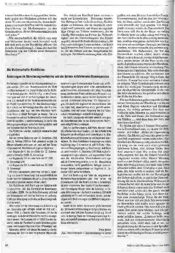 Vorschauseite 3: Konkurrenzen und Querelen Hebammen und Ärzte - ein schwieriges Verhältnis
