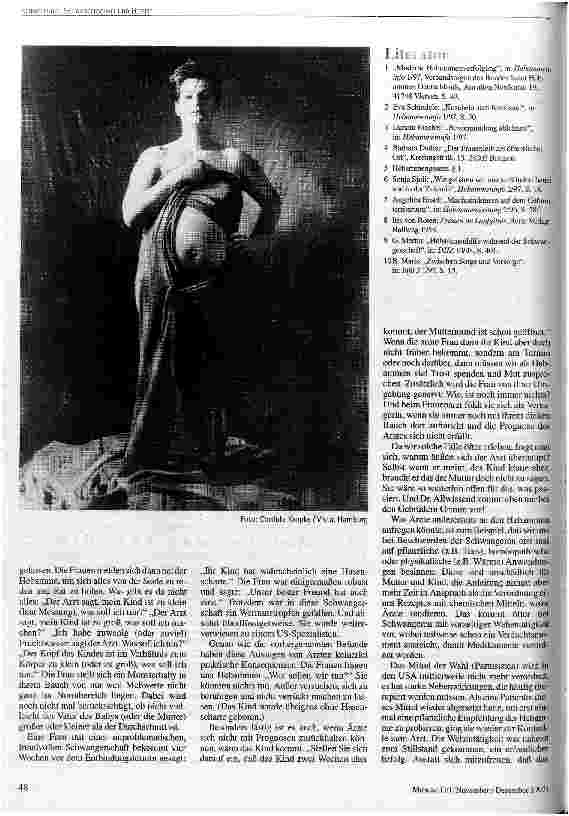 Vorschauseite 5: Konkurrenzen und Querelen Hebammen und Ärzte - ein schwieriges Verhältnis
