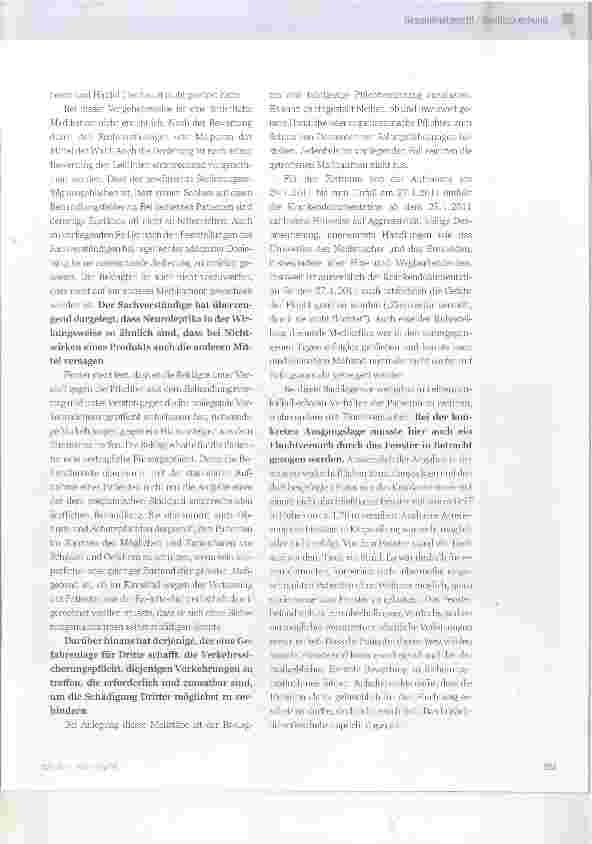 Vorschauseite 2: Fenstersturz einer dementen Patientin