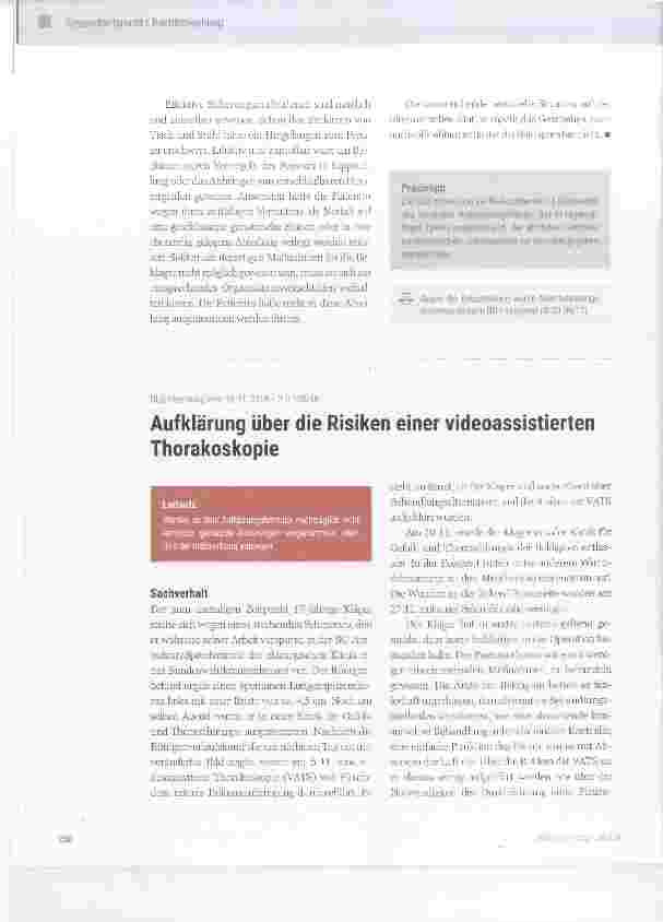 Vorschauseite 3: Fenstersturz einer dementen Patientin