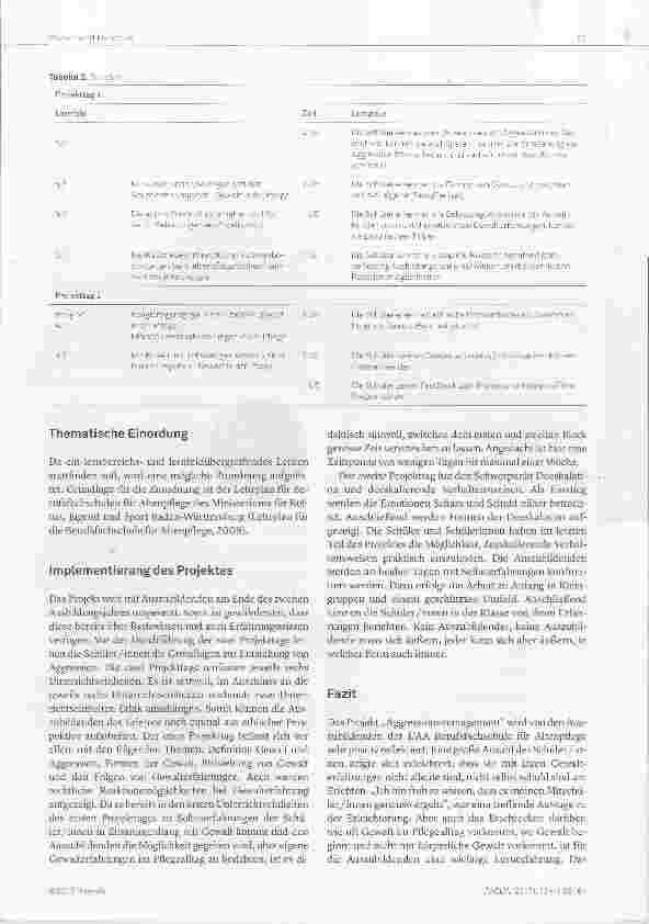 Vorschauseite 5: „Ich wollte doch nur helfen“ Aggressionsmanagement in der Altenpflegeausbildung