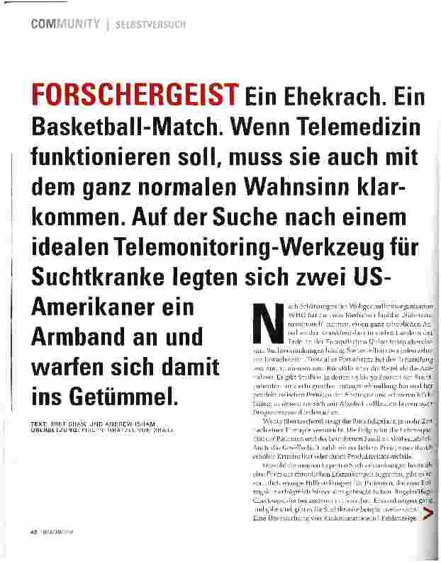 Vorschauseite 1: FORSCHERGEIST