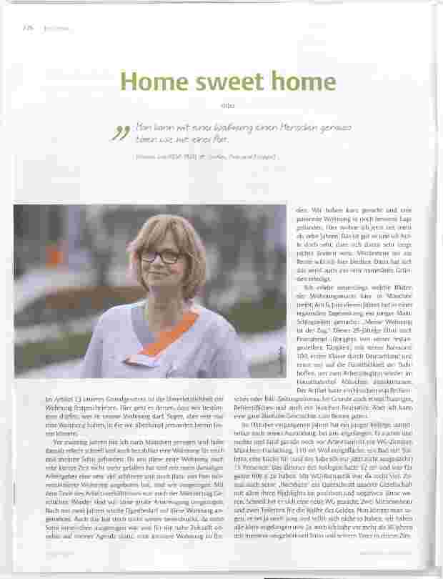 Vorschauseite 1: Home sweet home