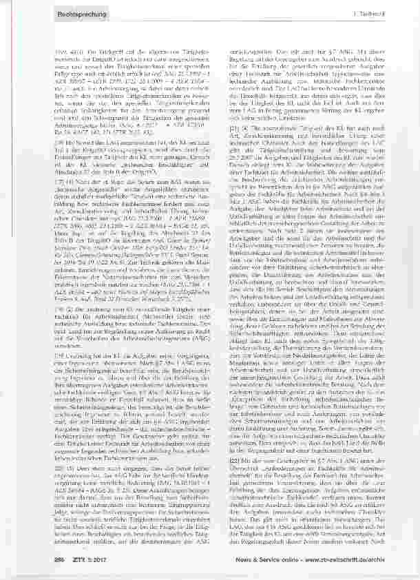 Vorschauseite 2: Fachkraft für Arbeitssicherheit - Eingruppierung - Entgeltordnung TV-L