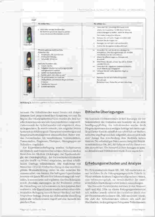 Vorschauseite 4: Flyer Symptom Navi zur Unterstützung des Selbstmanagements von Symptomen bei Krebs