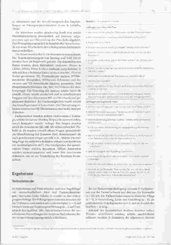 Vorschauseite 5: Flyer Symptom Navi zur Unterstützung des Selbstmanagements von Symptomen bei Krebs