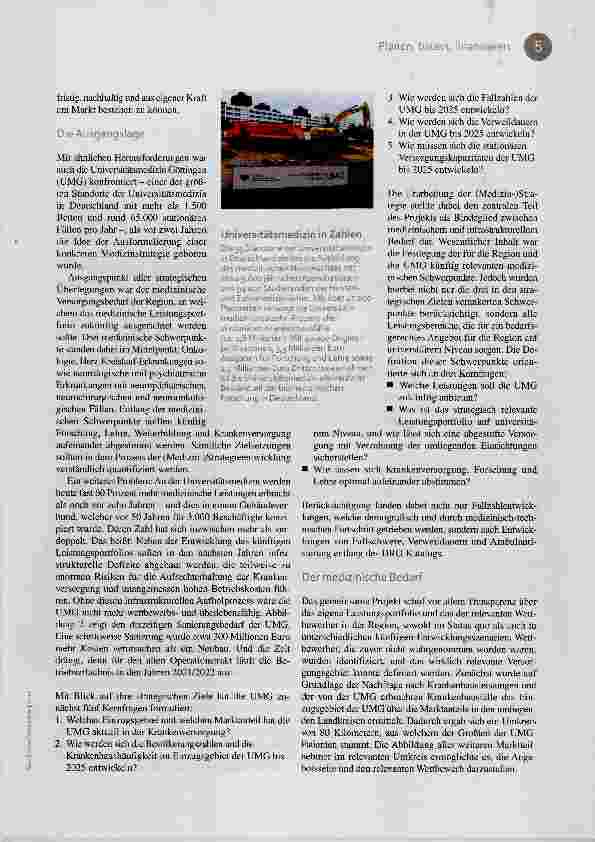 Vorschauseite 2: Von der Strategie zum Neubau in Göttingen Uniklinik mit Masterplan