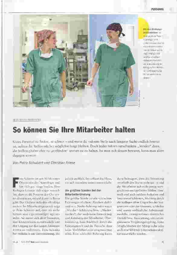 Vorschauseite 1: So können Sie Ihre Mitarbeiter haiten