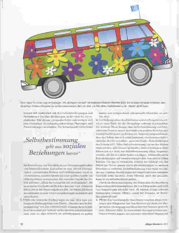 Vorschauseite 3: „Aufgabe der Altenpflege ist die Gestaltung von Beziehungen