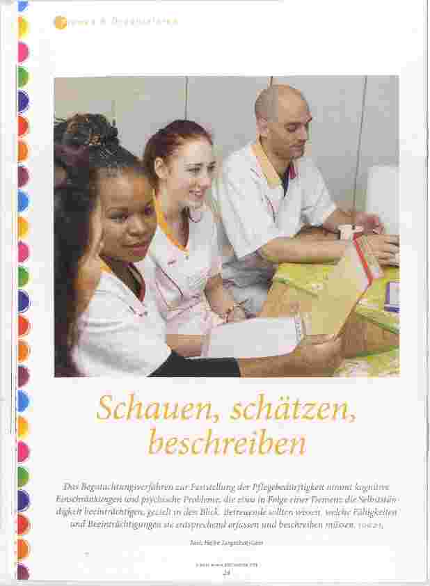 Vorschauseite 1: Schauen, schätzen, beschreiben