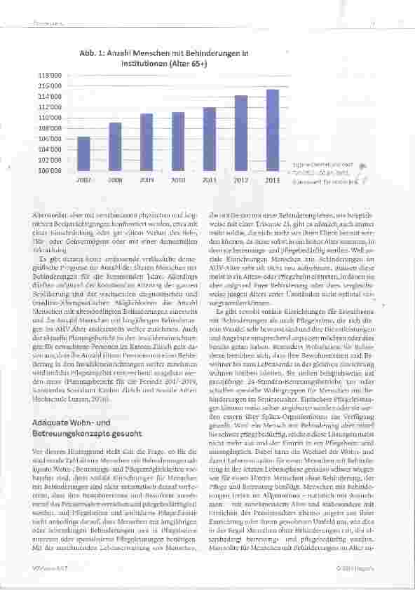 Vorschauseite 2: Behinderung trifft Alter