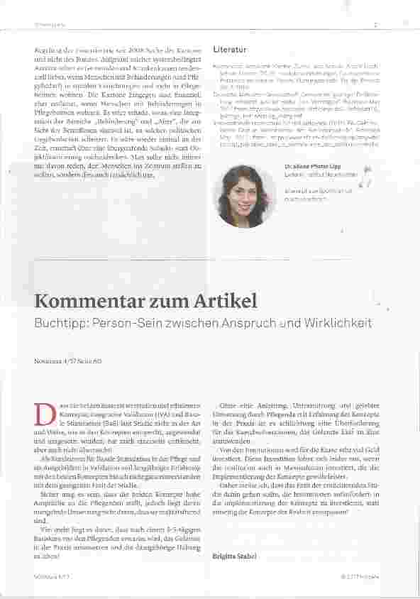 Vorschauseite 4: Behinderung trifft Alter