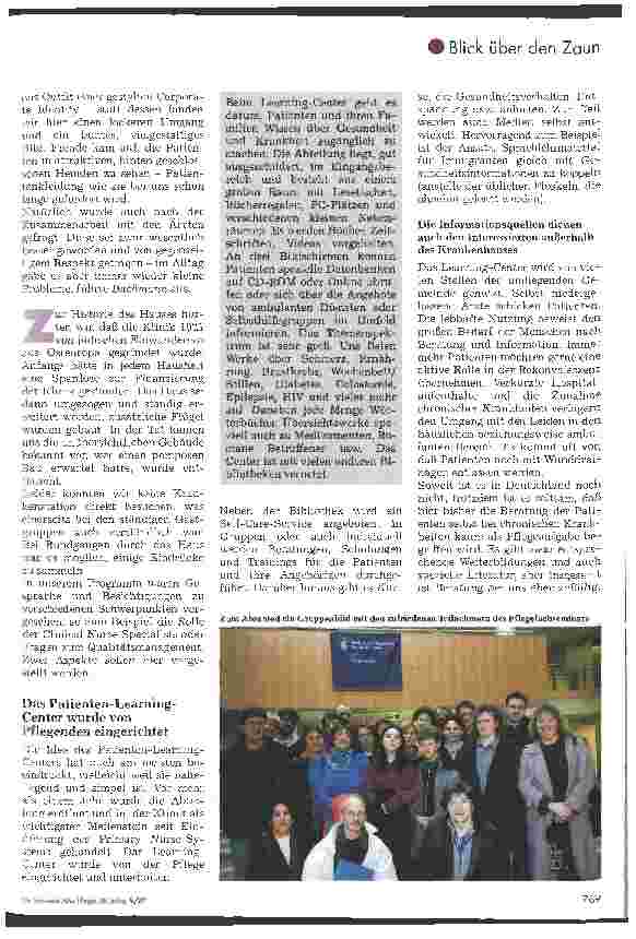Vorschauseite 3: Besuch im Beth-Israel Deaconess-Medical-Center in Boston