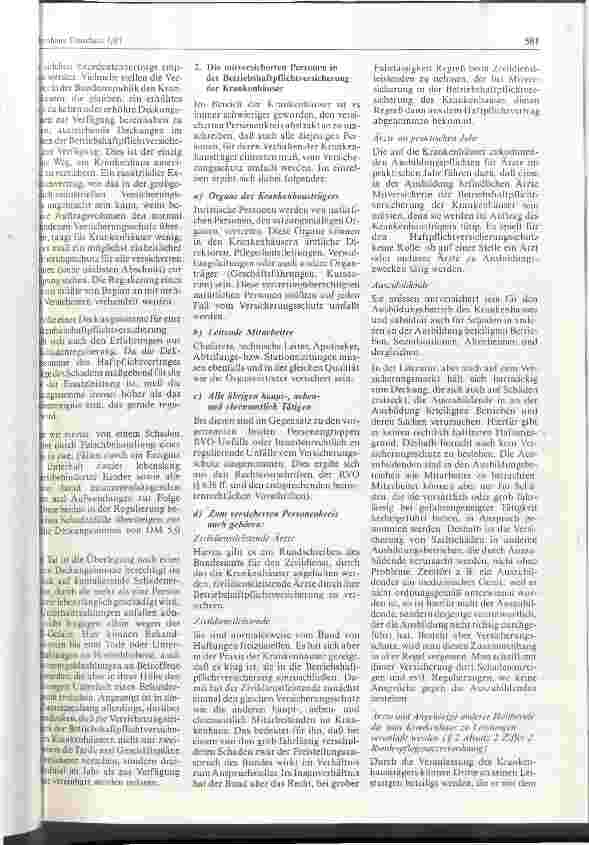 Vorschauseite 5: Haftung und Versicherung der Krankenhäuser und Ärzte