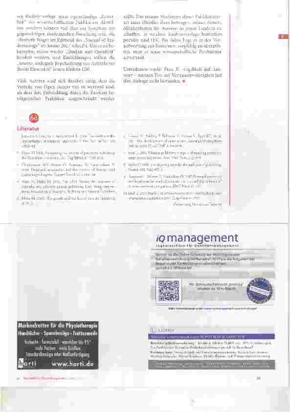 Vorschauseite 6: Arglistiges Geschäft mit der Open-Access-Wissenschaft