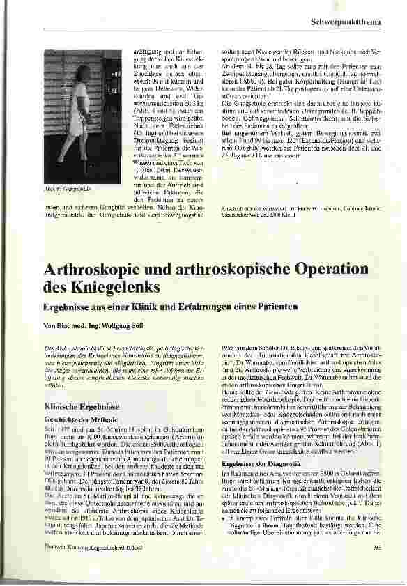 Vorschauseite 3: Oberflächenerneuernde Kniegelenks-endoprothesen