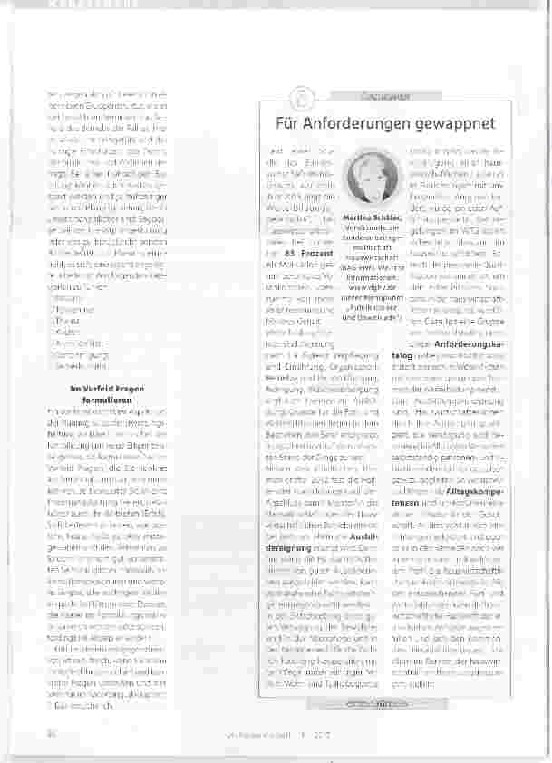 Vorschauseite 3: Thema für alle: Lebenslanges Lernen