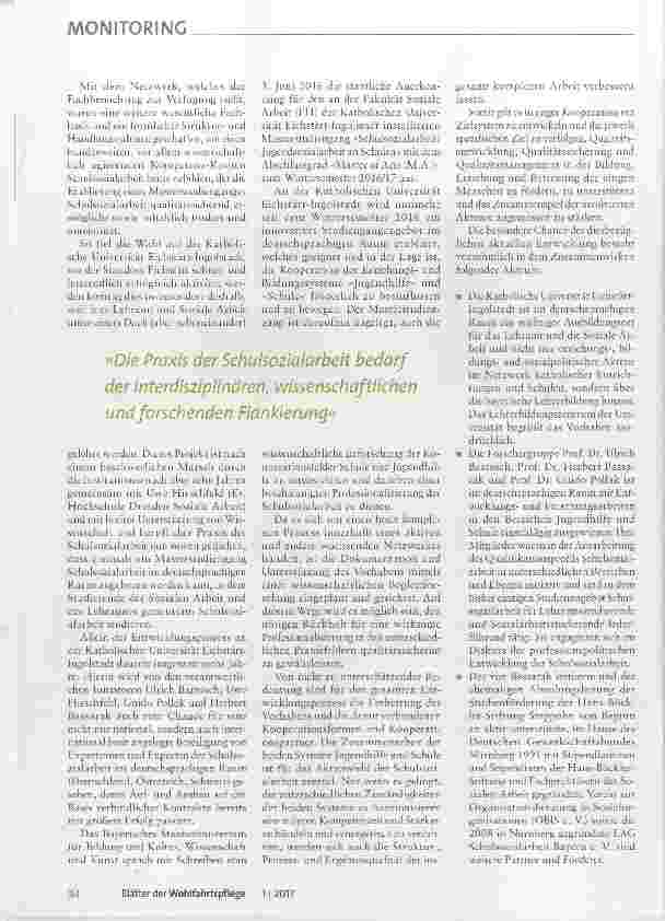 Vorschauseite 3: Schulsozialarbeit studieren