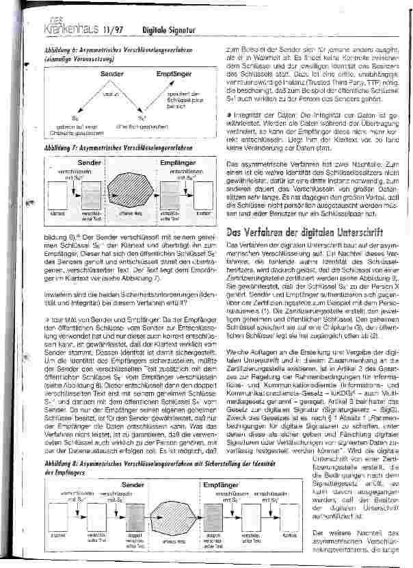 Vorschauseite 3: Die digitale Unterschrift im Krankenhaus