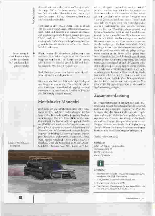 Vorschauseite 4: Ethnomedizin Lernen aus anderen Medizinsystemen