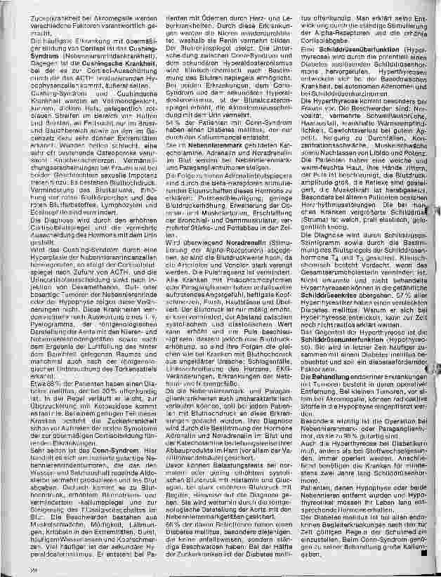 Vorschauseite 5: Diabetes mellitus 26. Folge: Diabetes mellitus und andere Erkrankungen // 5. ..bei Erkrankungen der Drüsen mit innerer Sekretion