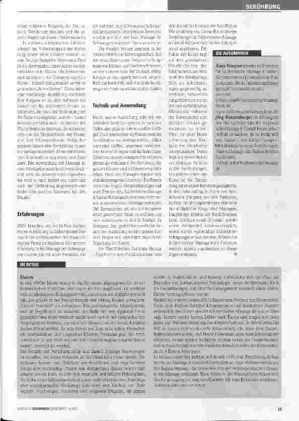 Vorschauseite 2: Von Hand zu Haut