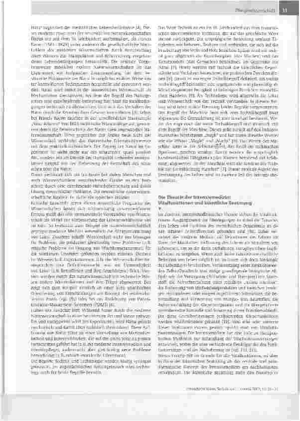 Vorschauseite 2: Natur, Technik und Pflege -Fragmente für einen ausstehenden Dialog (Teil I)1