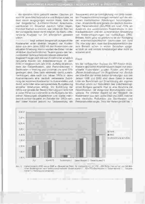 Vorschauseite 6: Analyse der IST-Kosten Anästhesie in deutschen Krankenhäusern*