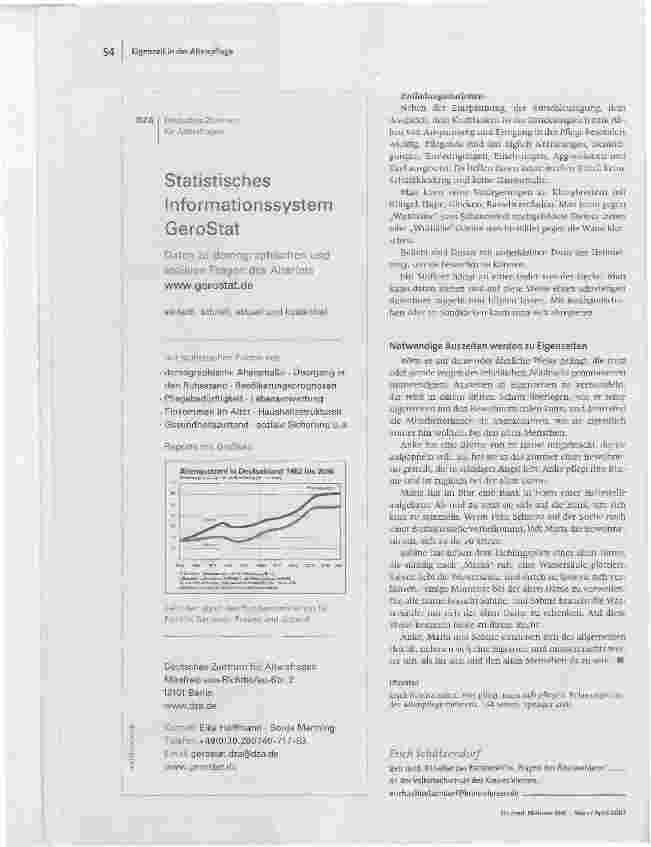 Vorschauseite 4: Mehr EigenzeitWas Altenpflegerinnen im Arbeitsalltag für sich tun können