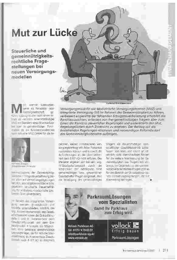 Vorschauseite 1: Mut zur Lücke